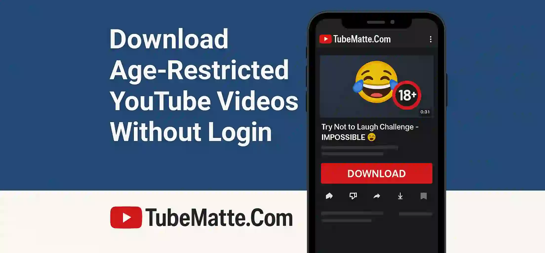 Download Age-Restricted YouTube Videos Without Login
