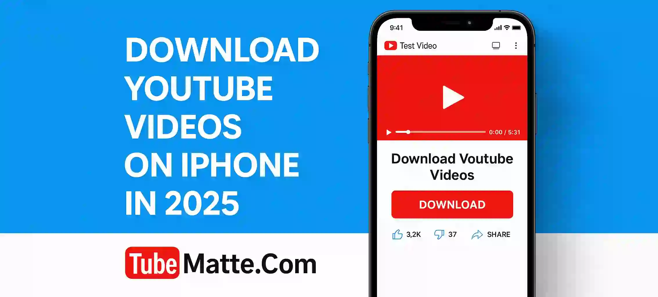Download YouTube Videos on iPhone in 2025